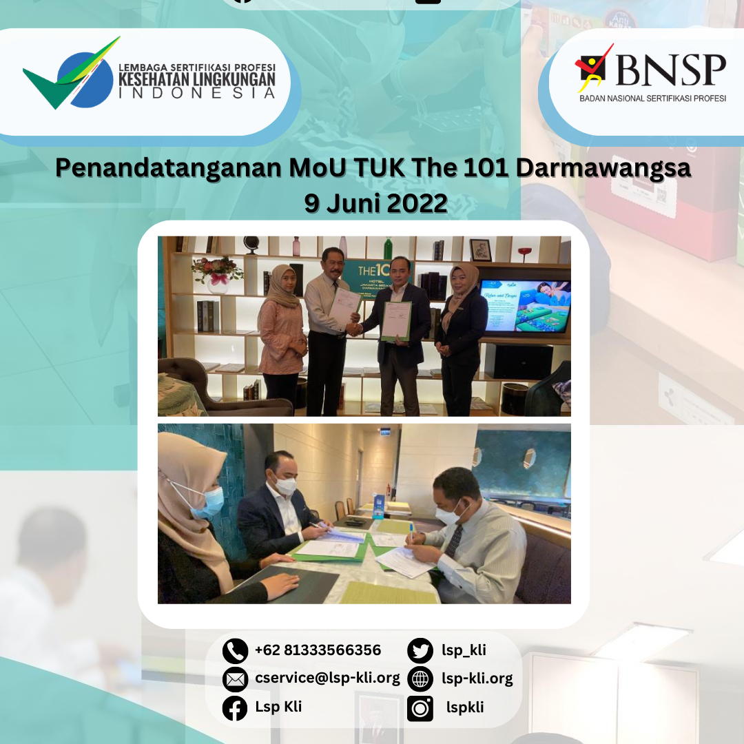 Penandatanganan MoU TUK The 101 Darmawangsa – 9 Juni 2022
