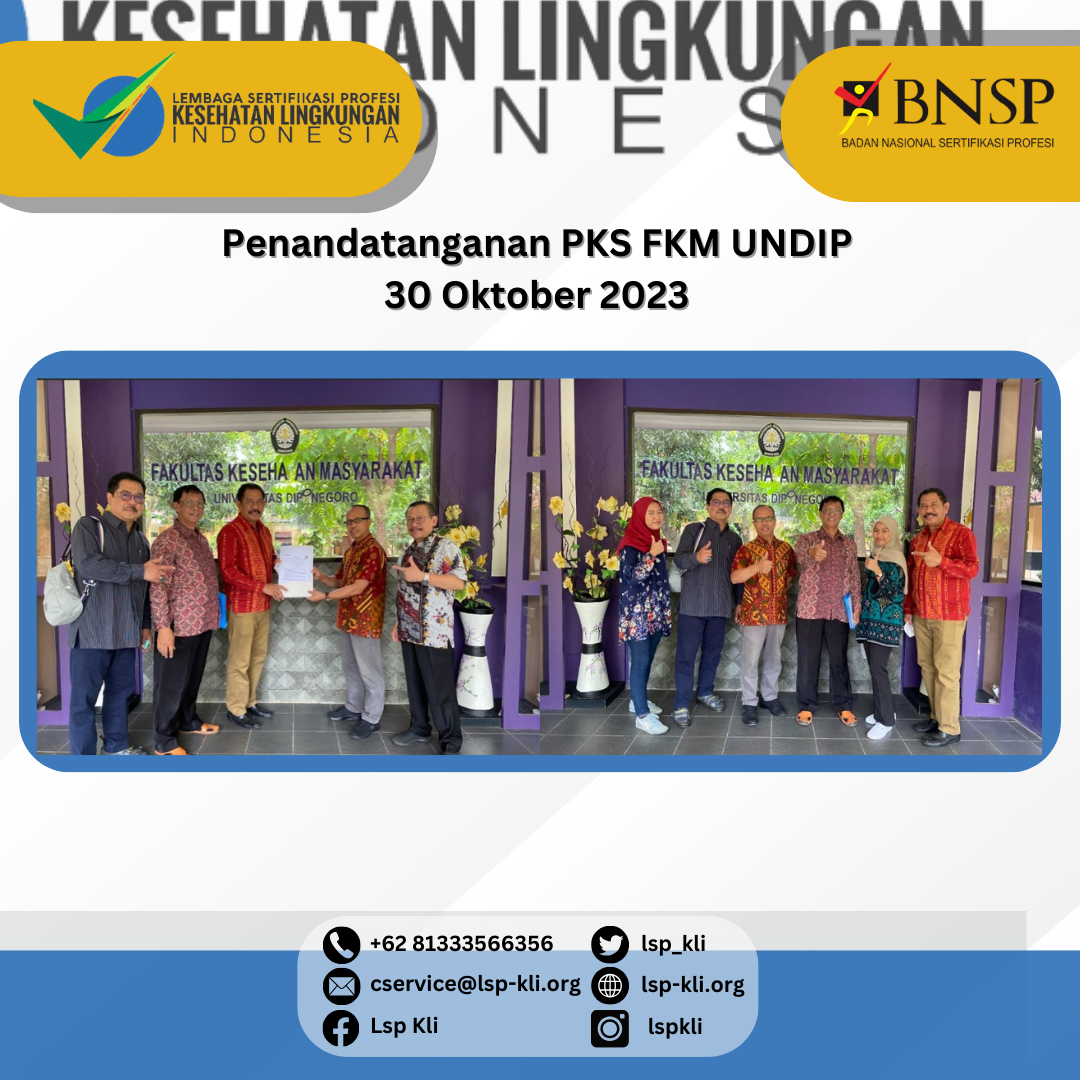 Penandatanganan PKS FKM UNDIP 30 Oktober 2023 